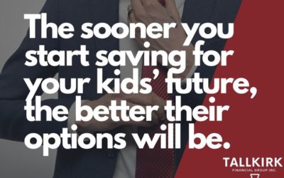 The sooner you start saving for your kids’ future, the better their options will be.