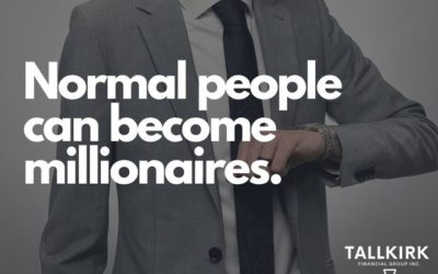 Normal people can become millionaires.
