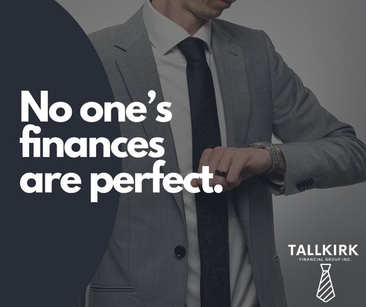 No one's finances are perfect.