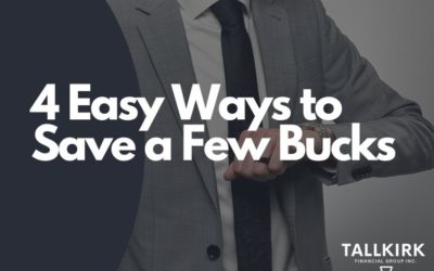 4 Easy Ways to Save a Few Bucks